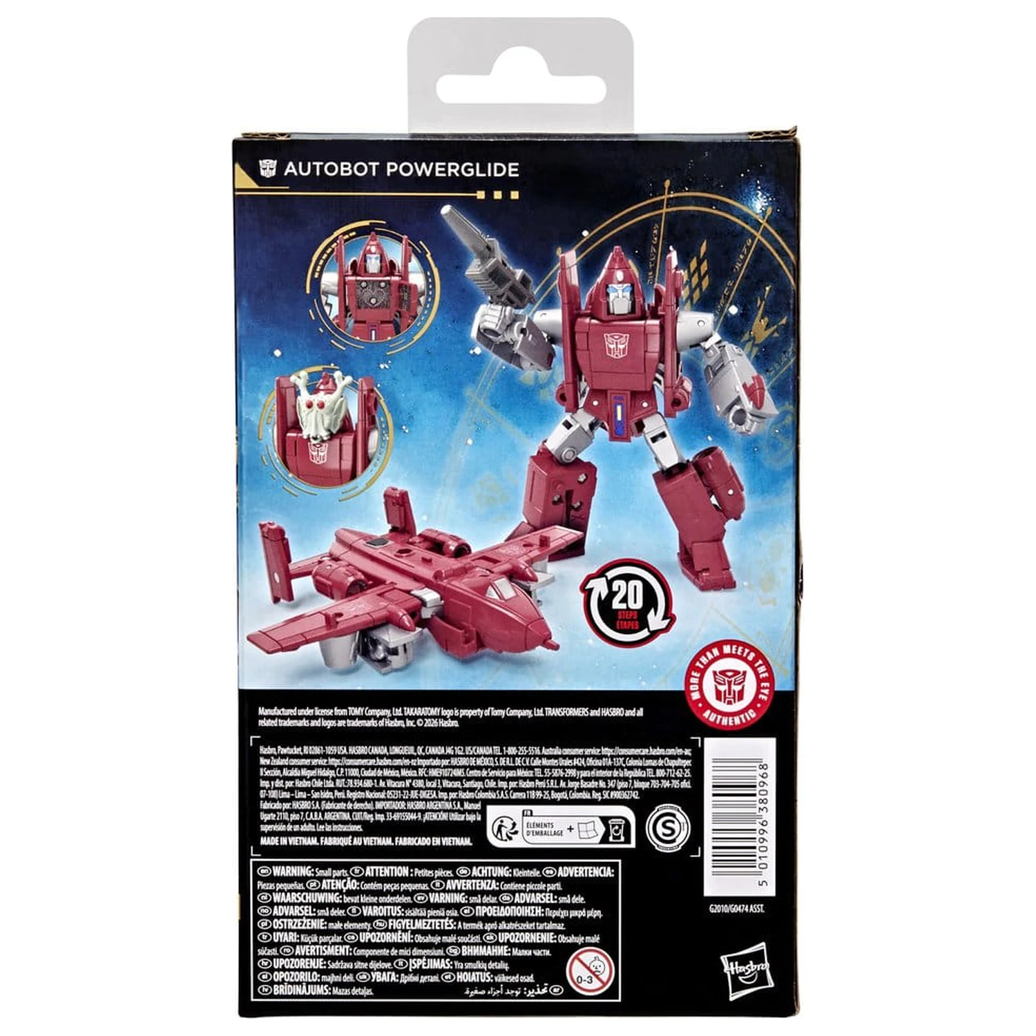 Transformers Age of the Primes Deluxe Class Actionfigur Autobot Powerglide 11 cm Produktfoto