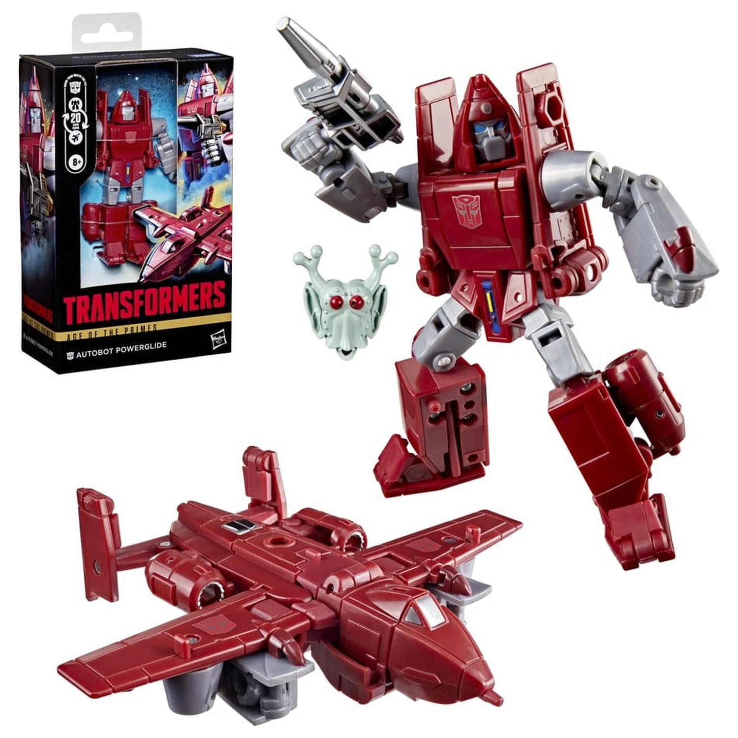Transformers Age of the Primes Deluxe Class Actionfigur Autobot Powerglide 11 cm Produktfoto