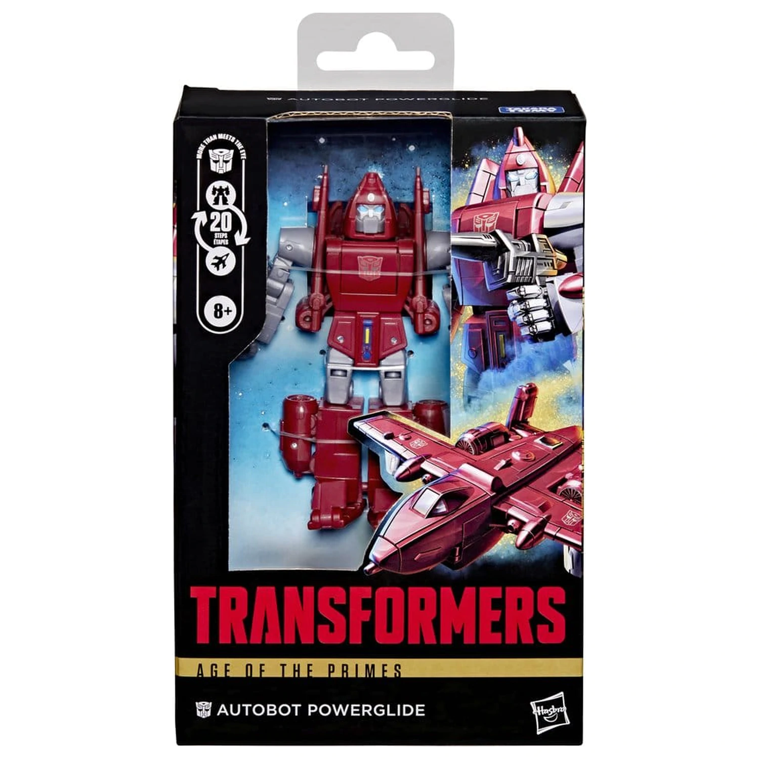 Transformers Age of the Primes Deluxe Class Actionfigur Autobot Powerglide 11 cm Produktfoto
