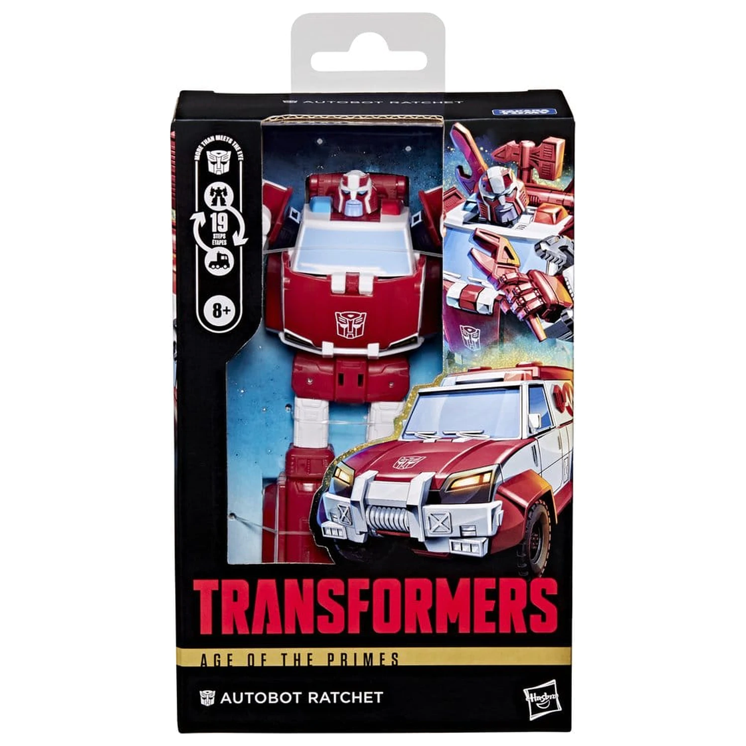 Transformers Age of the Primes Deluxe Class Actionfigur Autobot Ratchet 15 cm Produktfoto