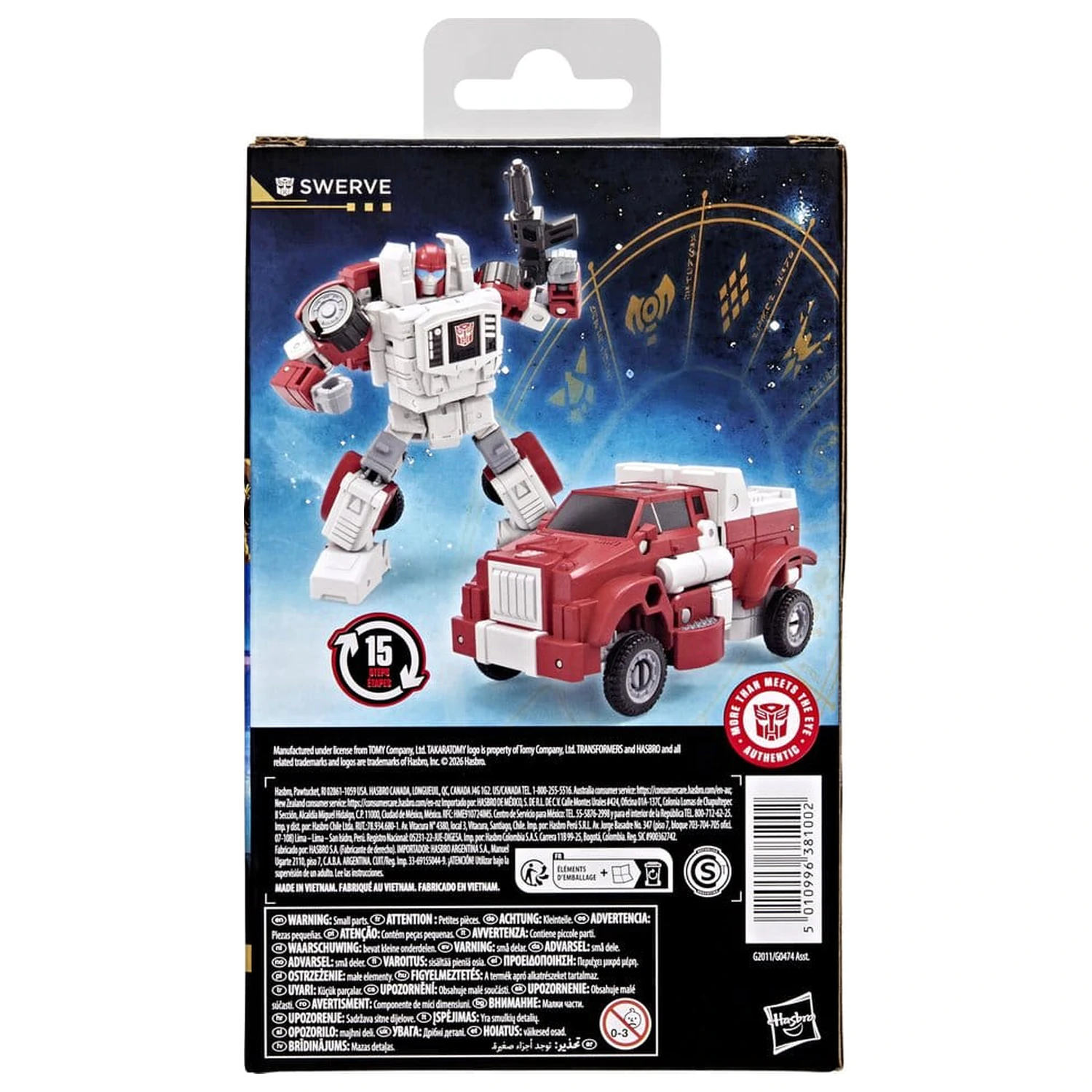 Transformers Age of the Primes Deluxe Class Actionfigur Swerve 11 cm Produktfoto