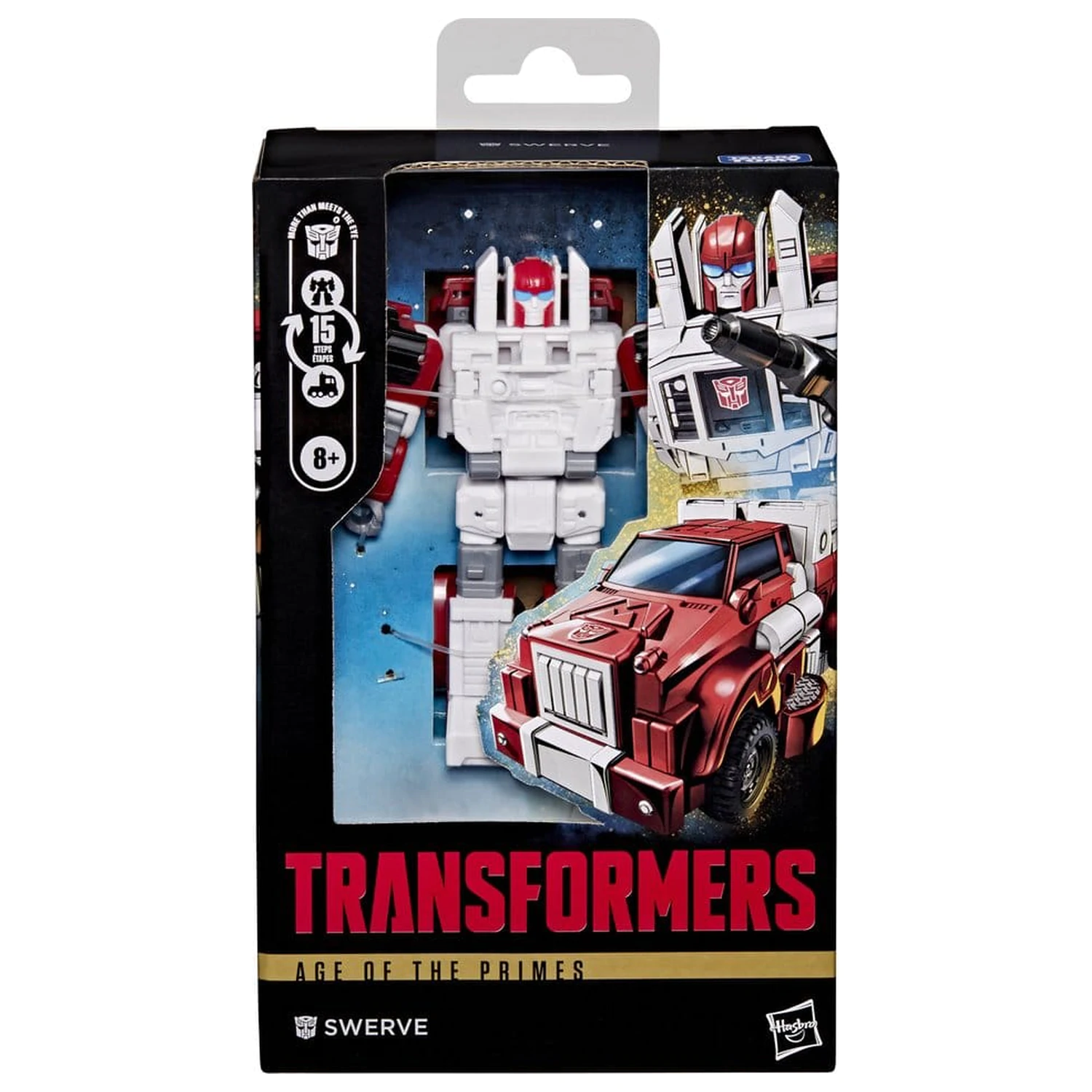 Transformers Age of the Primes Deluxe Class Actionfigur Swerve 11 cm Produktfoto