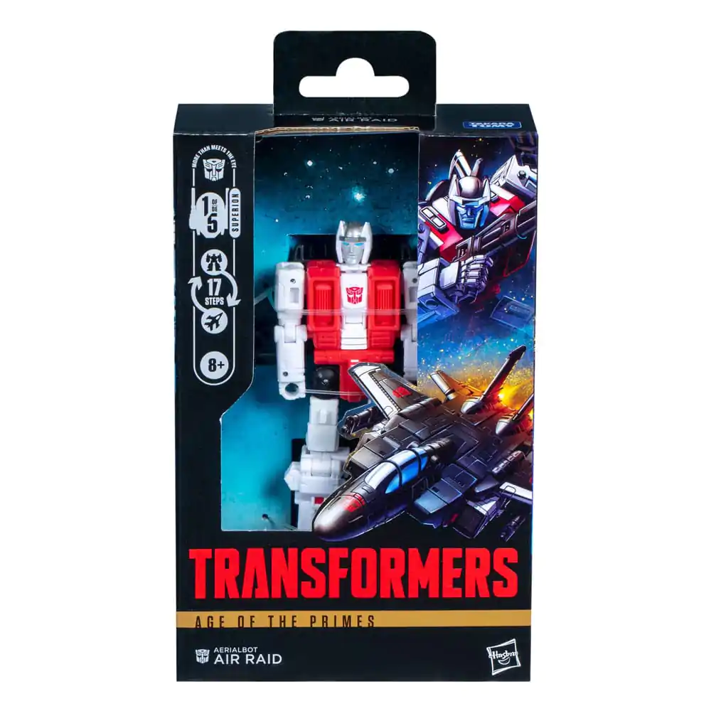 Transformers Age of the Primes Deluxe Class Actionfigur The Thirteen Aerialbot Air Raid 14 cm Produktfoto