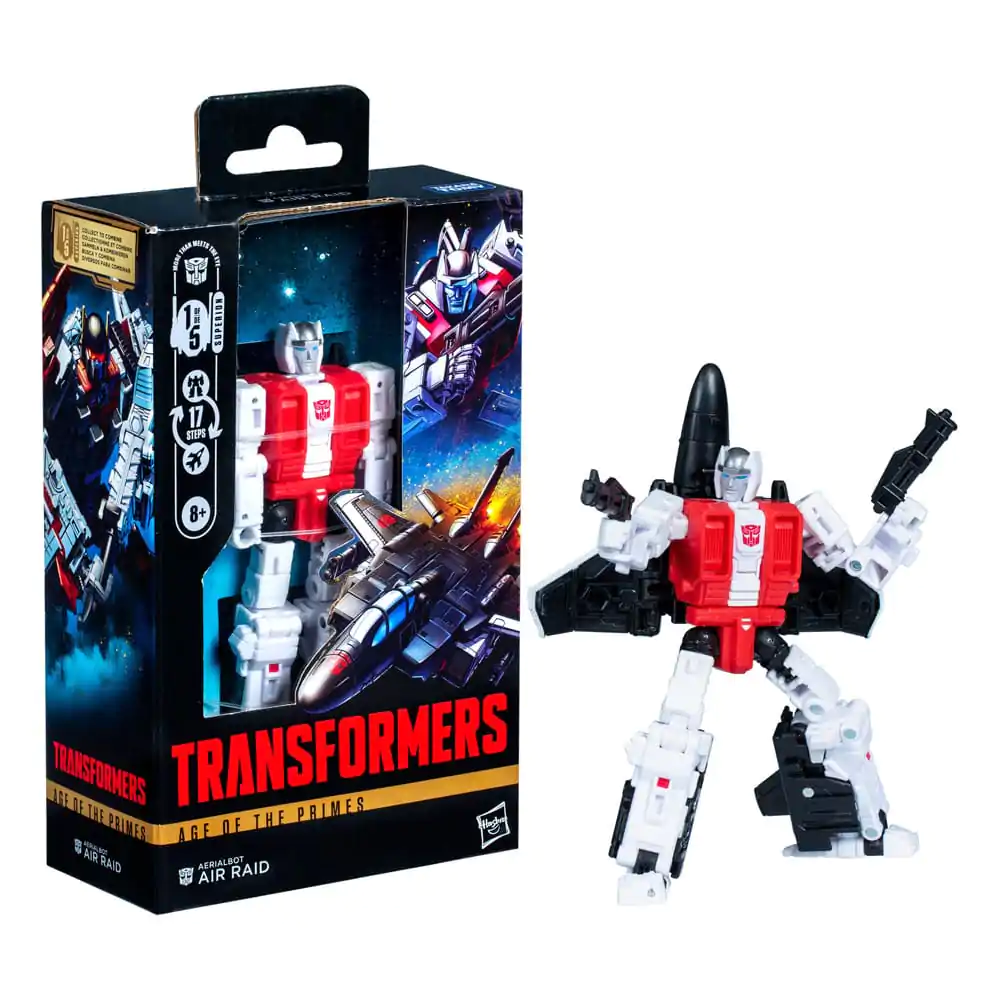 Transformers Age of the Primes Deluxe Class Actionfigur The Thirteen Aerialbot Air Raid 14 cm Produktfoto