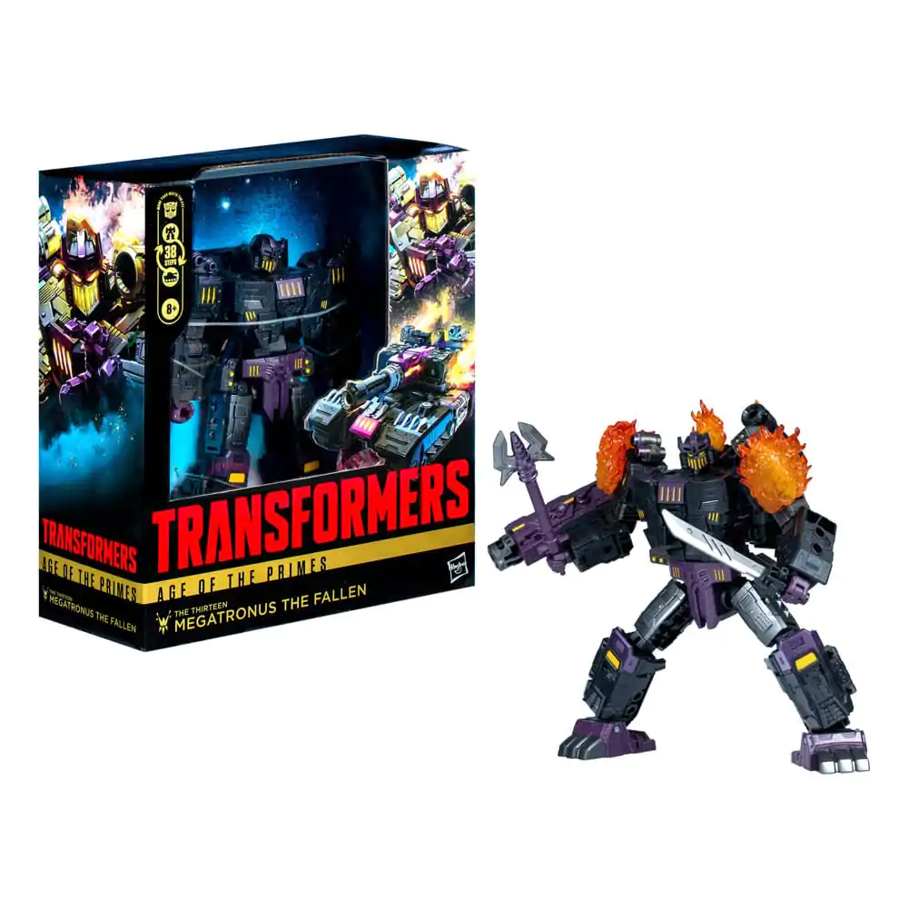 Transformers Age of the Primes Leader Class Actionfigur The Thirteen Megatronus the Fallen 19 cm Produktfoto