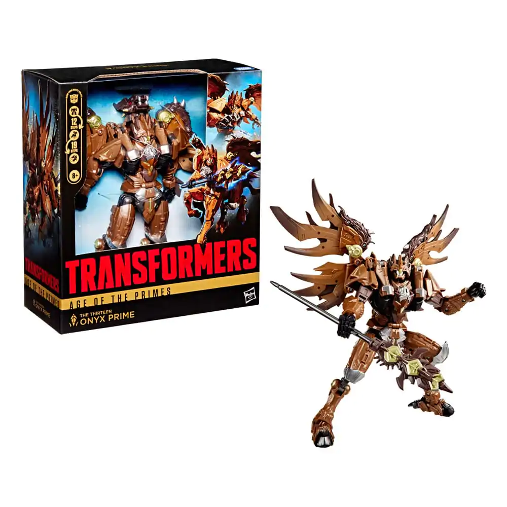 Transformers Age of the Primes Leader Class Actionfigur The Thirteen: Onyx Prime 19 cm Produktfoto