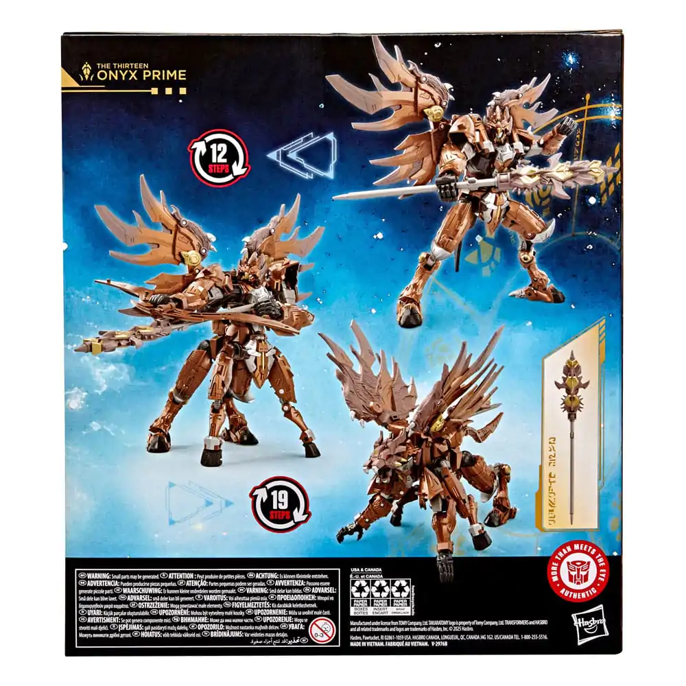 Transformers Age of the Primes Leader Class Actionfigur The Thirteen: Onyx Prime 19 cm Produktfoto