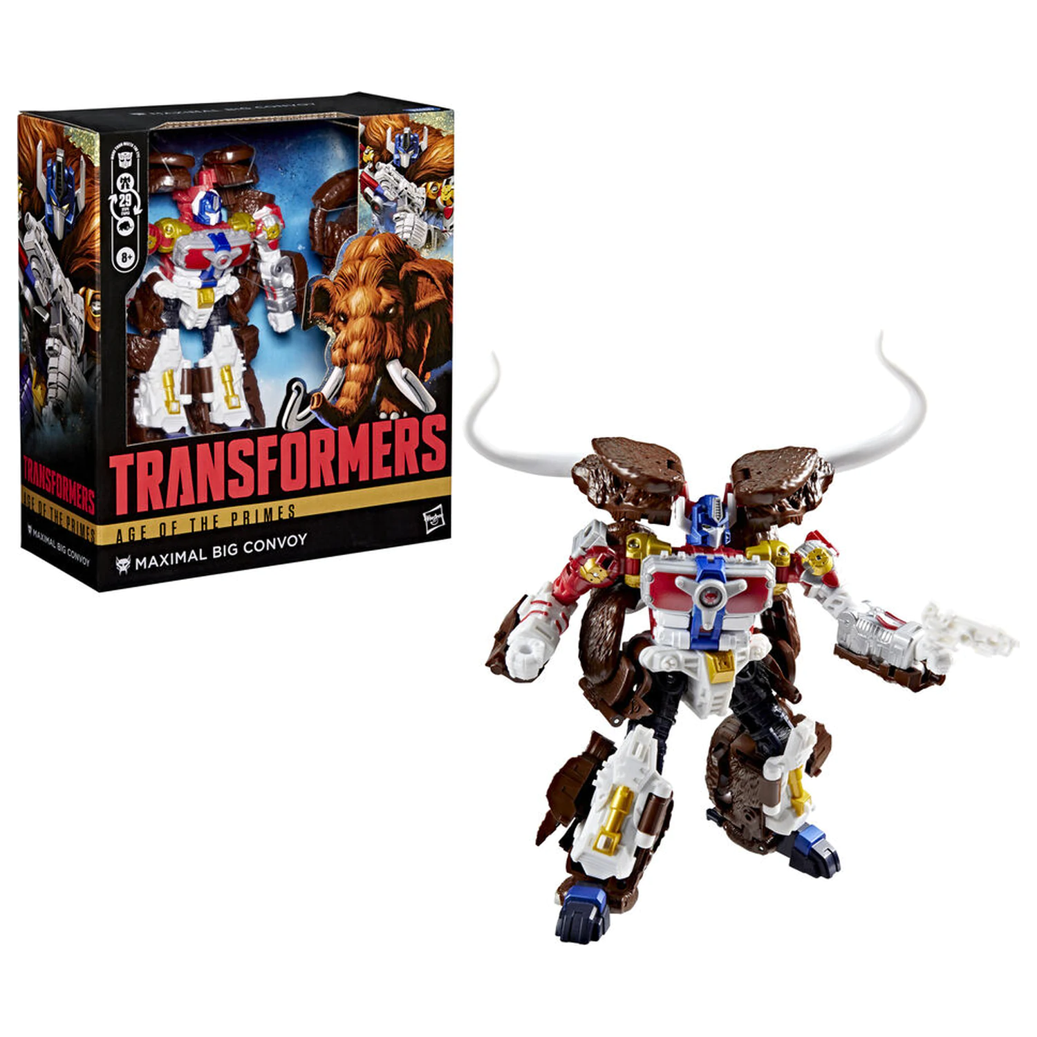 Transformers Age of the Primes Maximal Big Convoy Figur 16cm Produktfoto