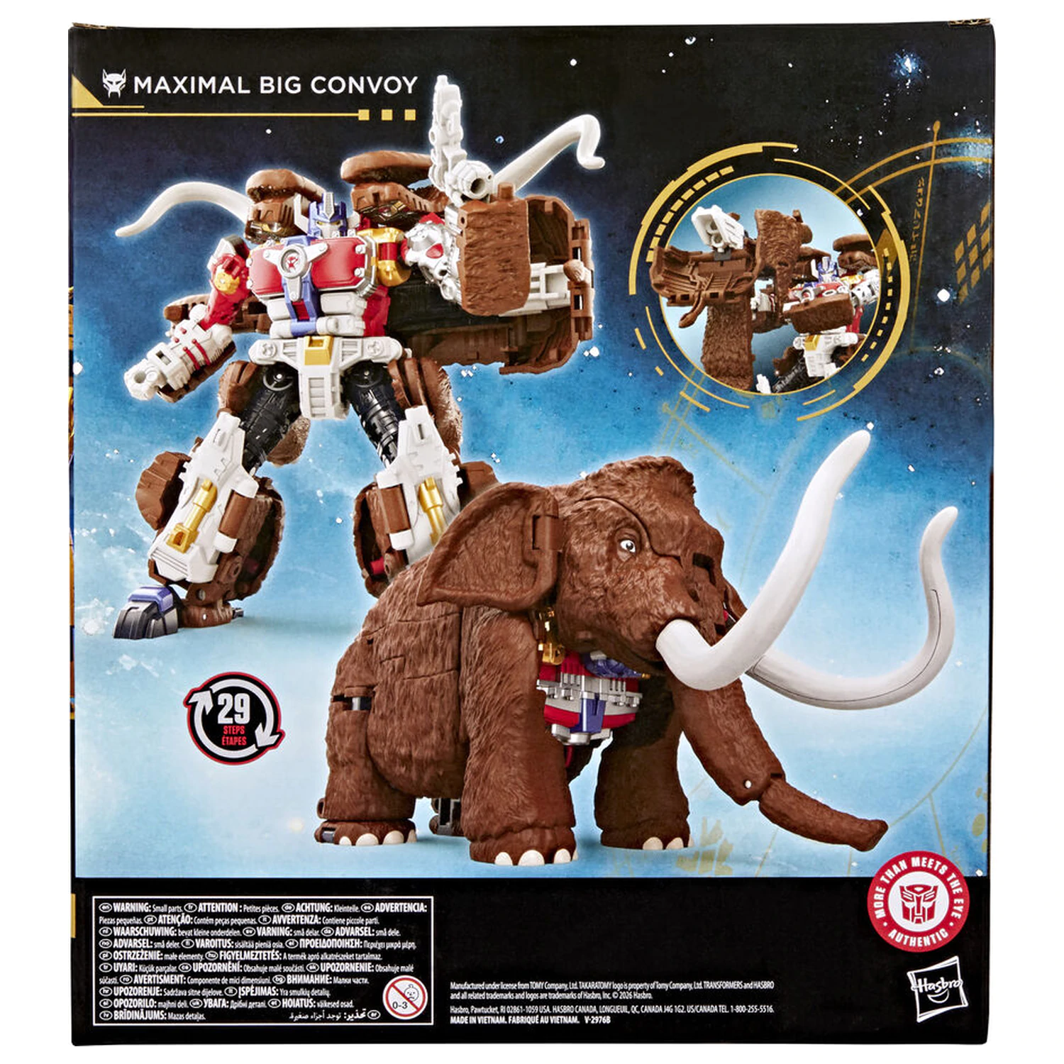 Transformers Age of the Primes Maximal Big Convoy Figur 16cm Produktfoto