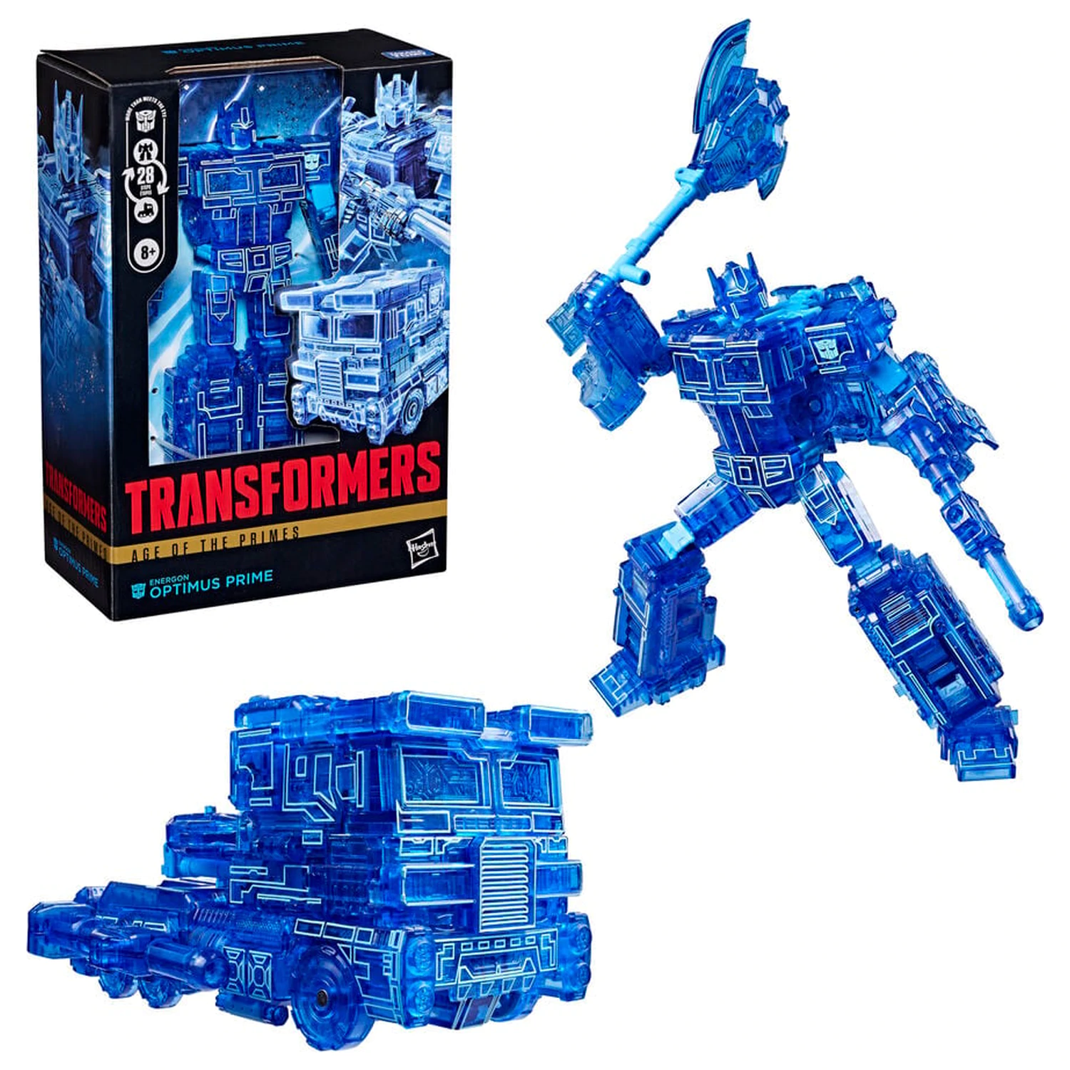 Transformers Age of the Primes Optimus Prime Figur 17cm Produktfoto