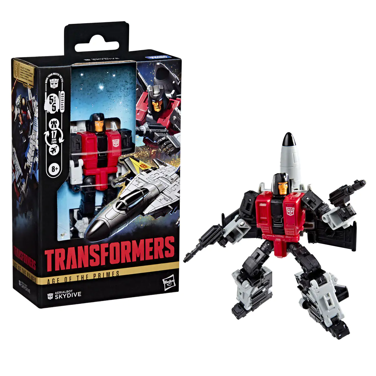 Transformers Age of the Primes Skydive Figur 14 cm Produktfoto