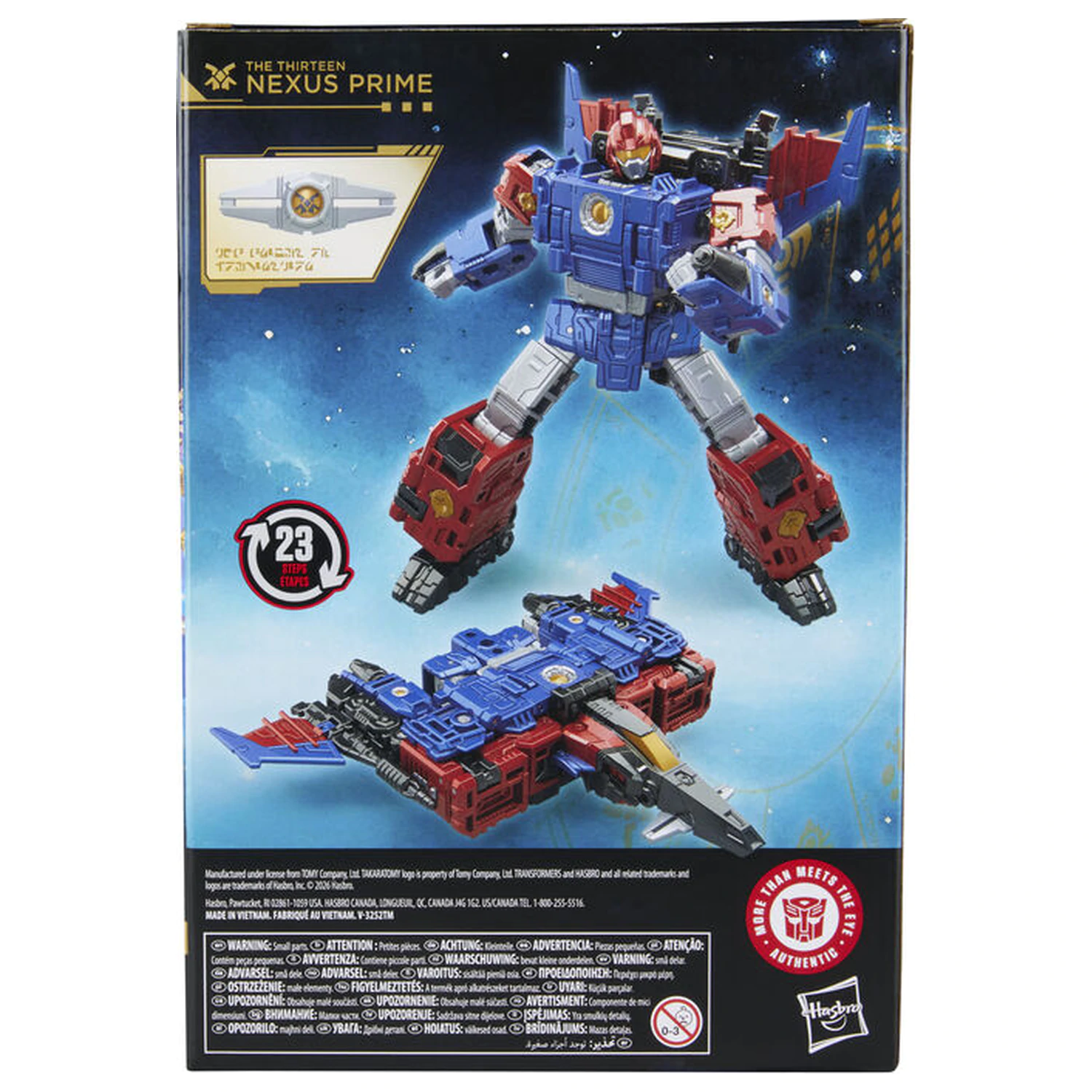 Transformers Age of the Primes The Thirteen Nexus Prime Figur 15,5cm Produktfoto