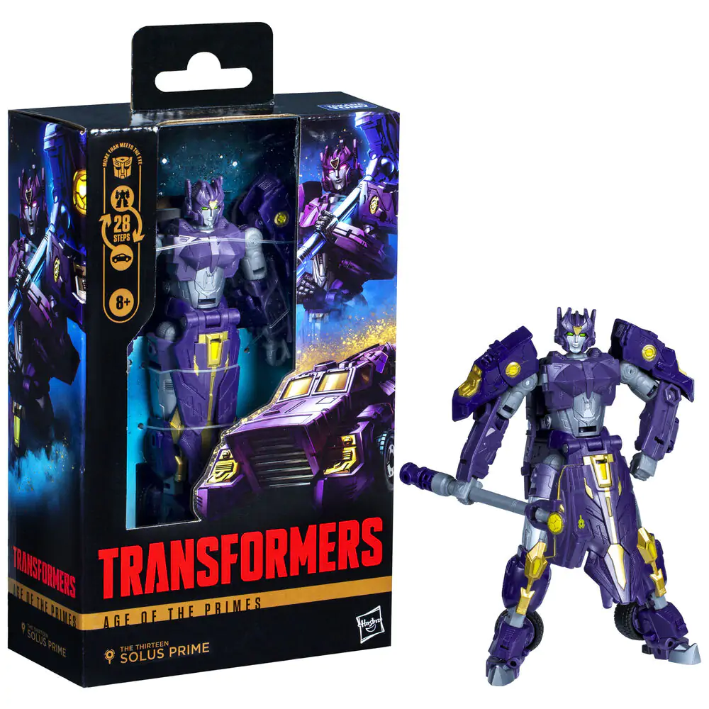 Transformers Age of the Primes The Thirteen Solus Prime Figur 14cm Produktfoto