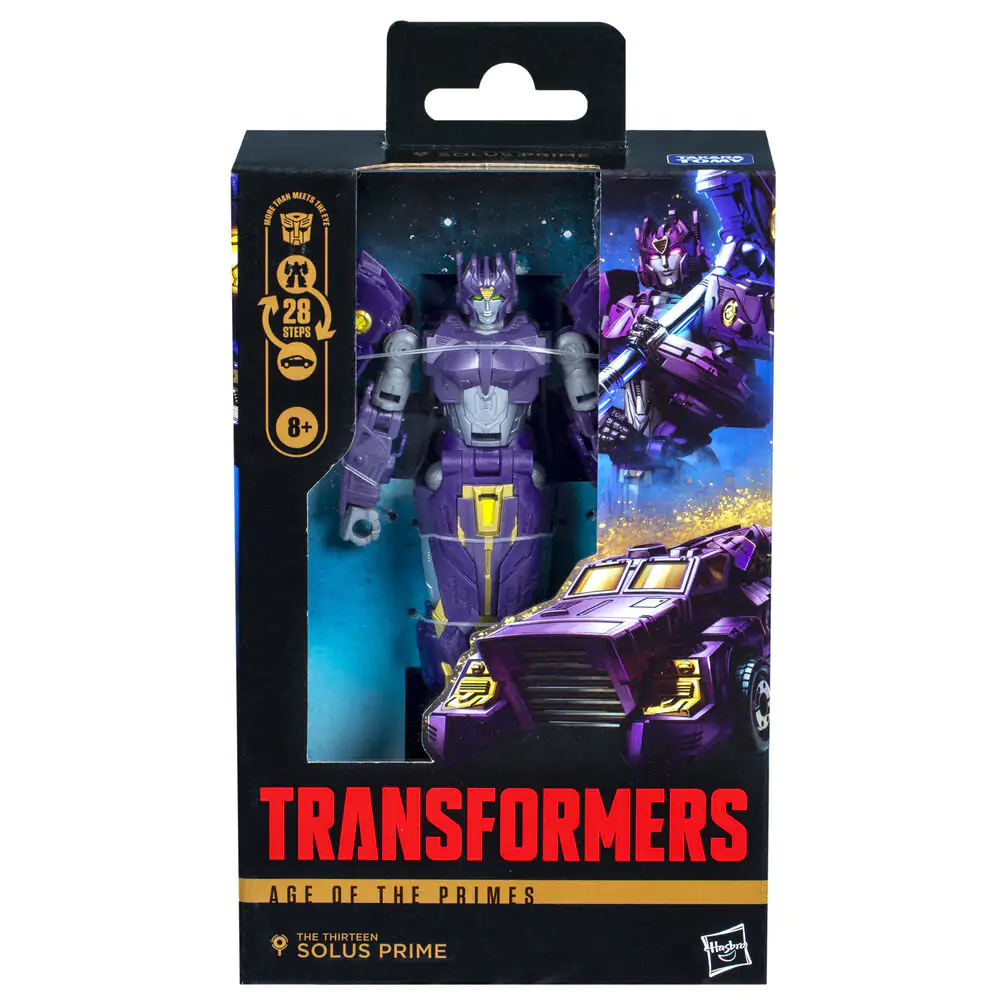 Transformers Age of the Primes The Thirteen Solus Prime Figur 14cm Produktfoto