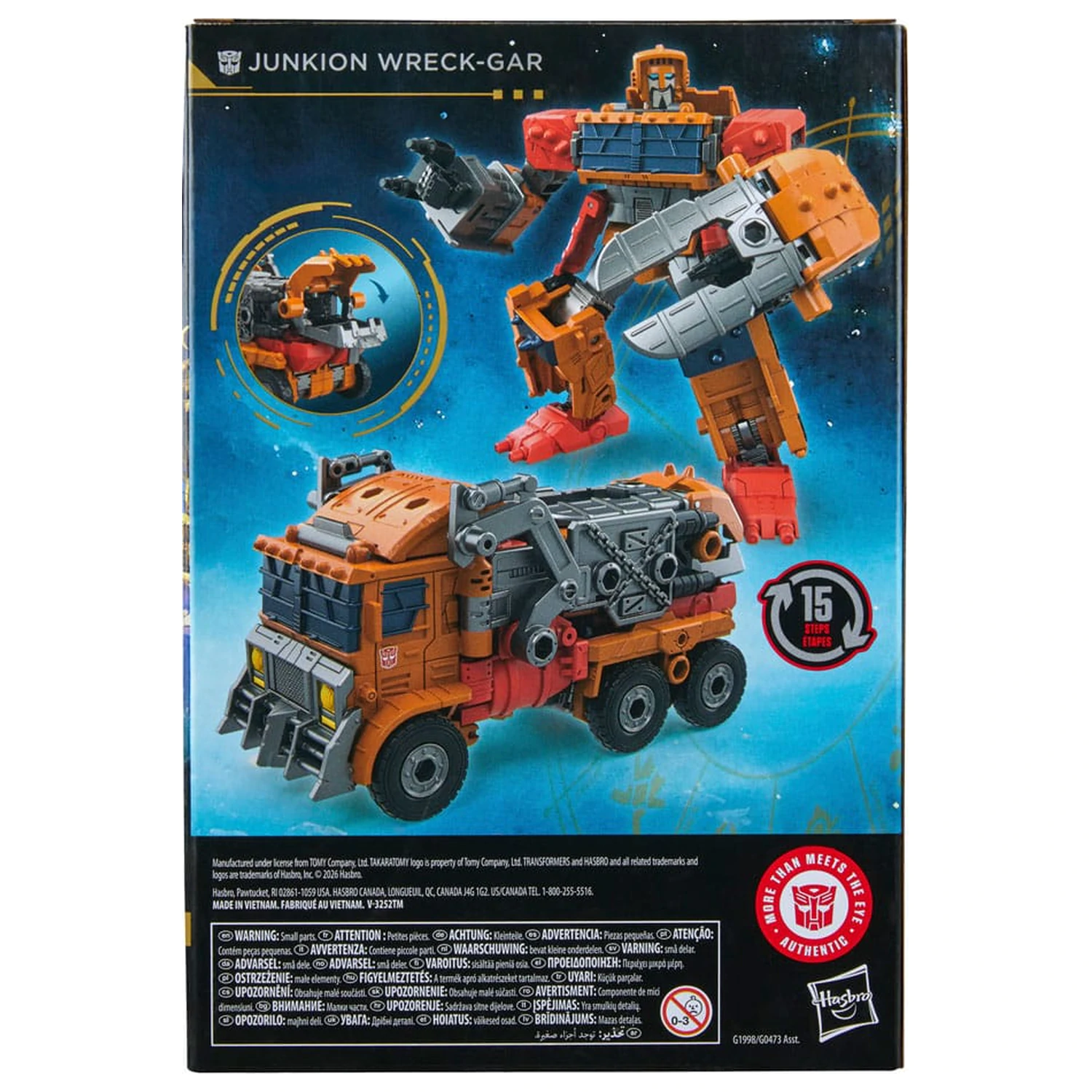 Transformers Age of the Primes Voyager Klasse Actionfigur Junkion Wreck-Gar 18 cm Produktfoto