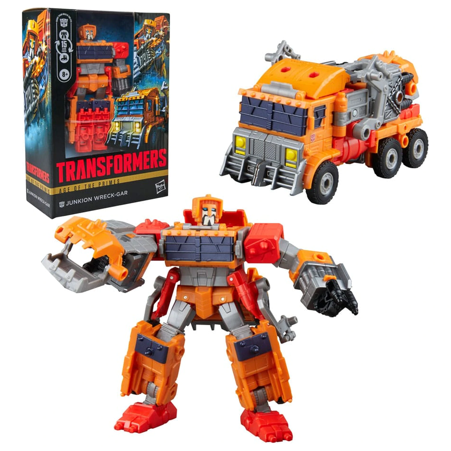 Transformers Age of the Primes Voyager Klasse Actionfigur Junkion Wreck-Gar 18 cm Produktfoto