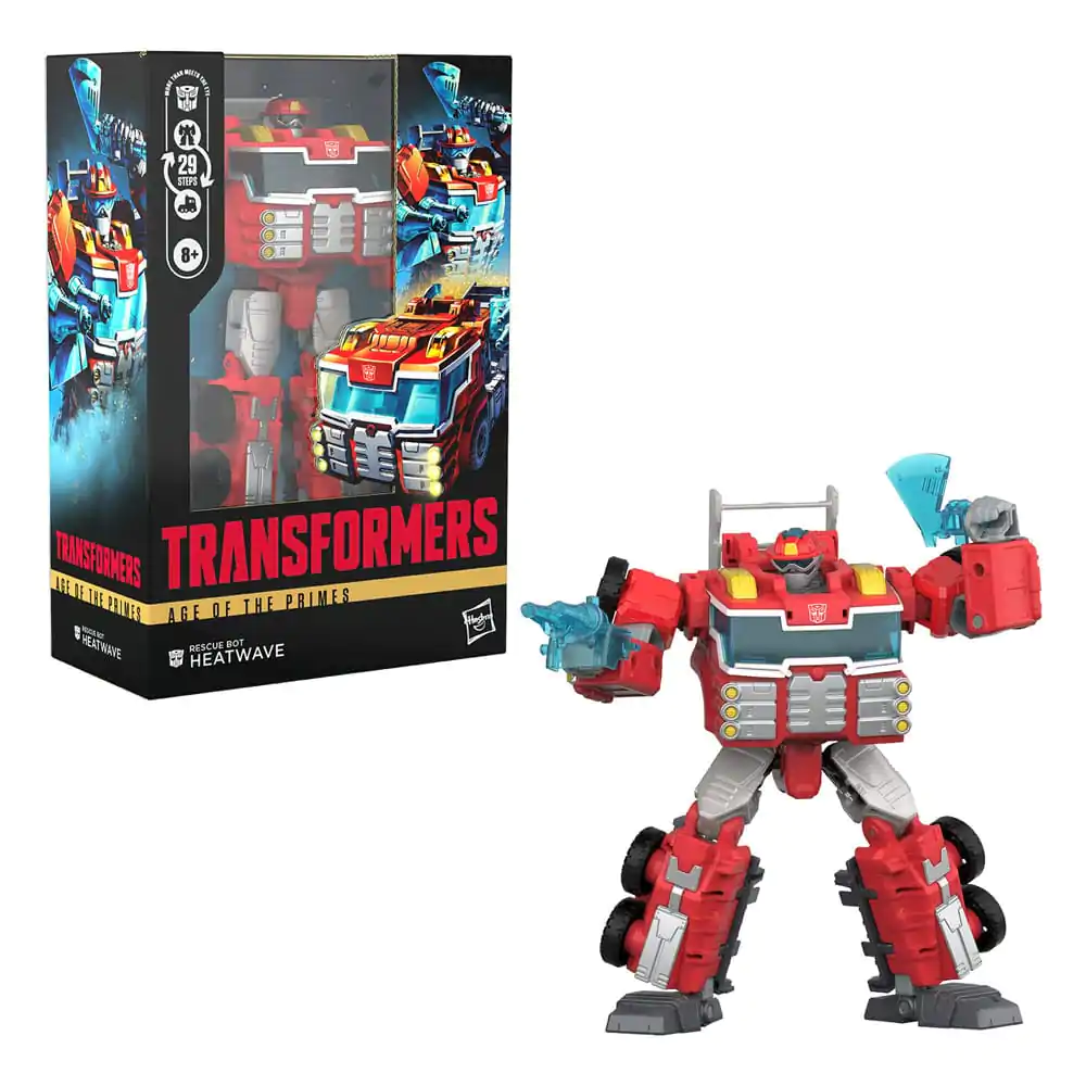 Transformers Age of the Primes Voyager Class Action Figur Rescue Bot Heatwave 18 cm Produktfoto