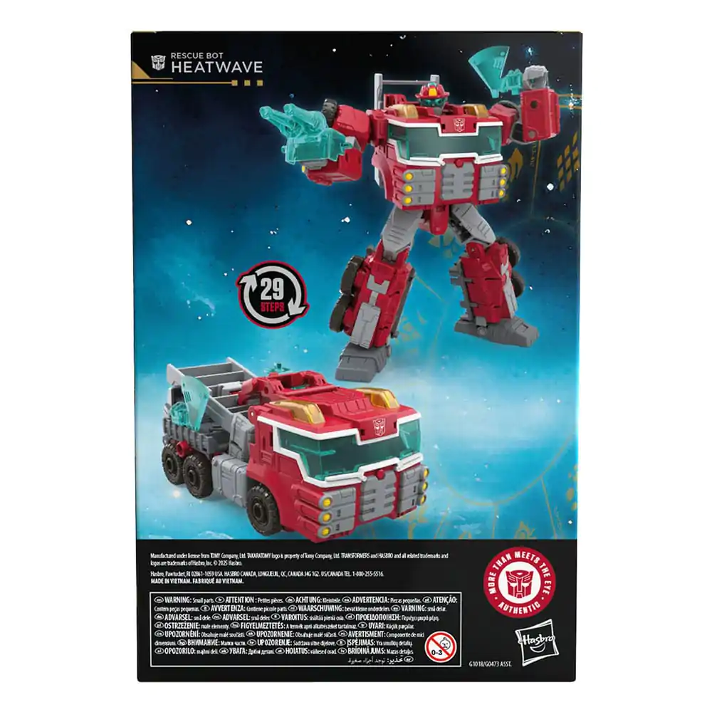 Transformers Age of the Primes Voyager Class Action Figur Rescue Bot Heatwave 18 cm Produktfoto