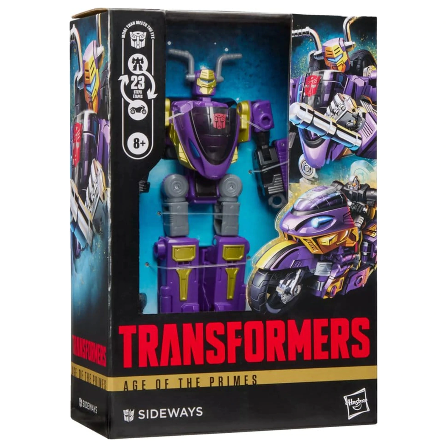 Transformers Age of the Primes Voyager Class Action Figur Sideways 14 cm Produktfoto