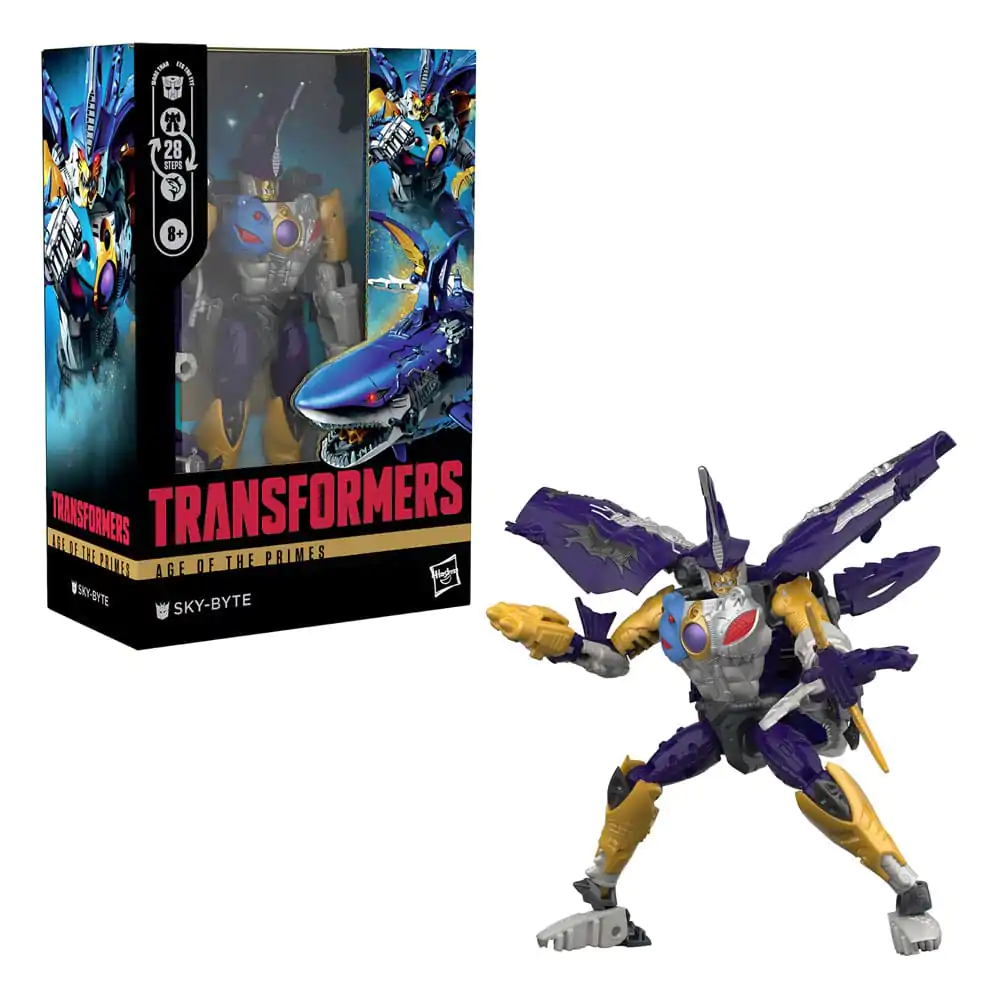 Transformers Age of the Primes Voyager Class Action Figur Sky-Byte 18 cm Produktfoto