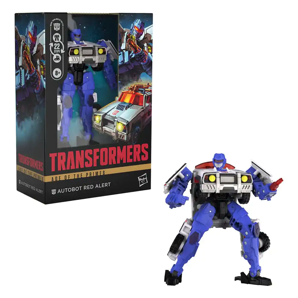 Transformers Age of the Primes Voyager Class Actionfigur The Thirteen Autobot Red Alert 18 cm Produktfoto