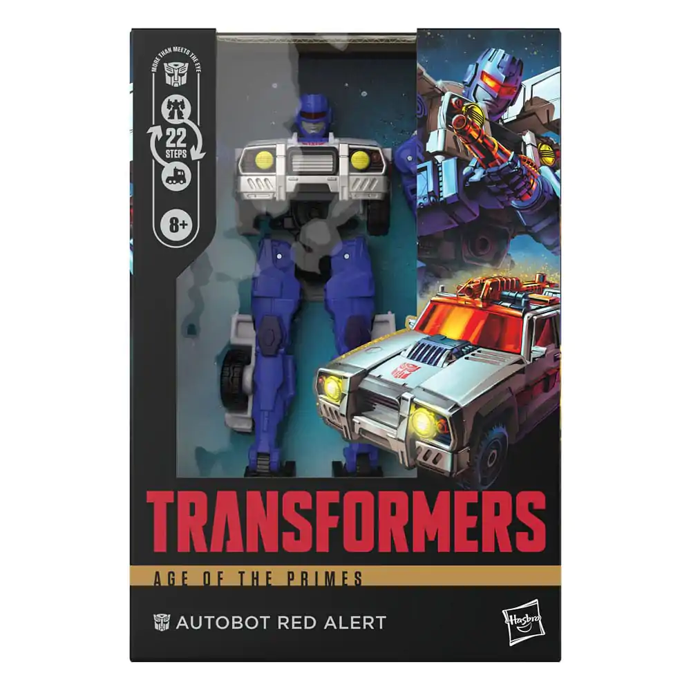 Transformers Age of the Primes Voyager Class Actionfigur The Thirteen Autobot Red Alert 18 cm Produktfoto