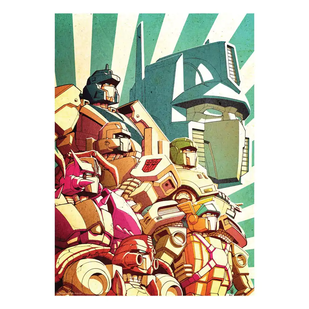 Transformers Kunstdruck Optimus Prime Limited Edition 42 x 30 cm Produktfoto