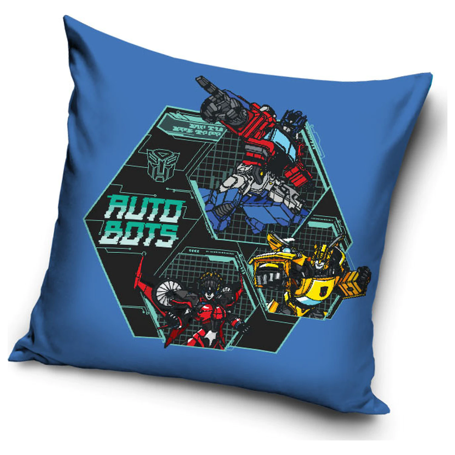 Transformers Autobots Blau Kissenbezug Produktfoto