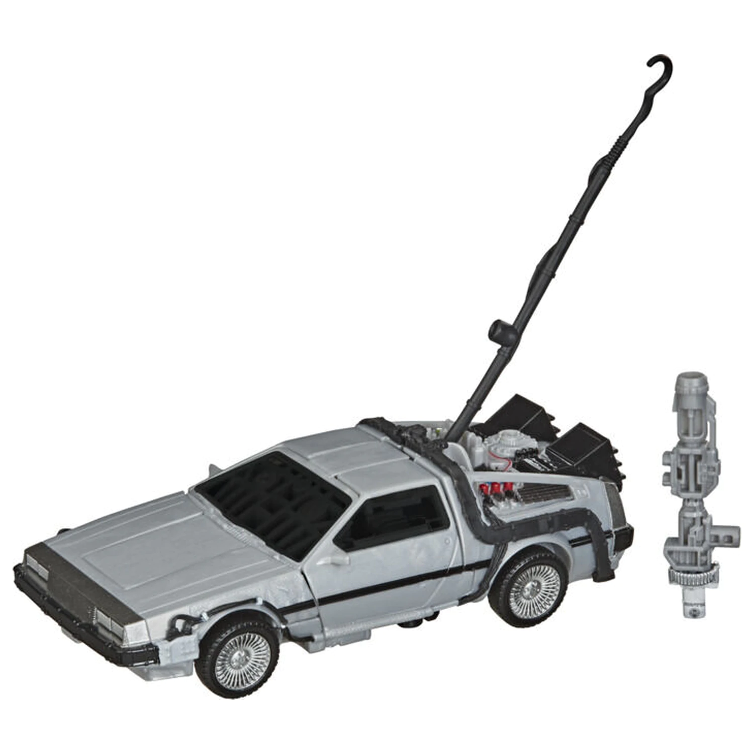 Transformers Back to the Future Delorean Gigawatt Figur 14 cm Produktfoto