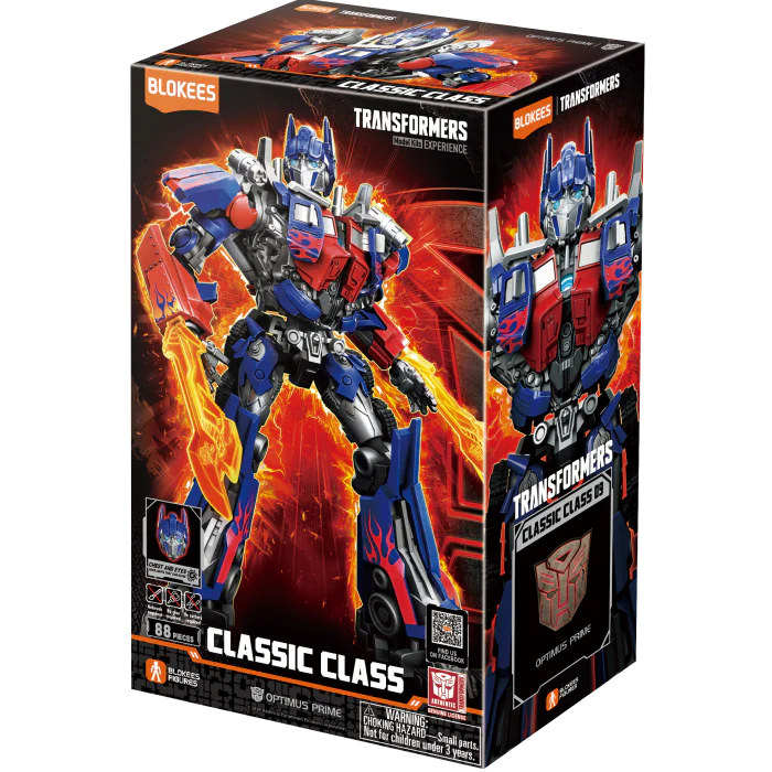 Transformers Blokees Plastikmodellbausatz Classic Class 09 Optimus Prime Produktfoto