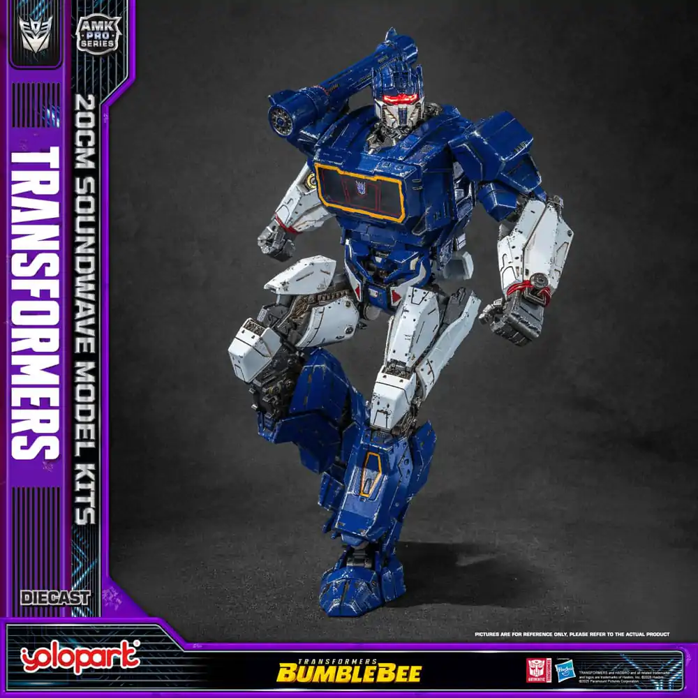 Transformers: Bumblebee AMK Pro Series Kunststoff-Modellbausatz Soundwave (Oversea Version) 20 cm Produktfoto