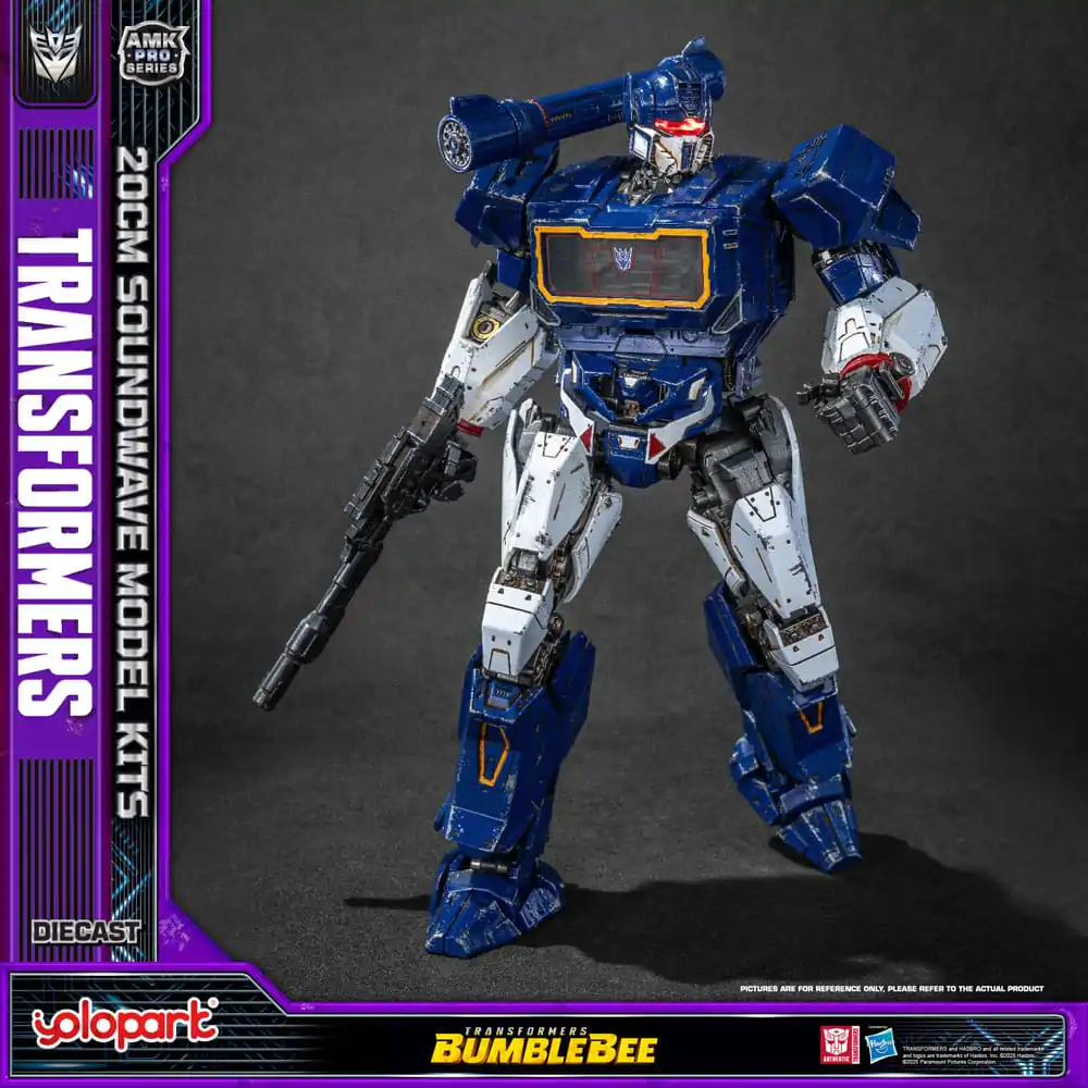 Transformers: Bumblebee AMK Pro Series Kunststoff-Modellbausatz Soundwave (Oversea Version) 20 cm Produktfoto