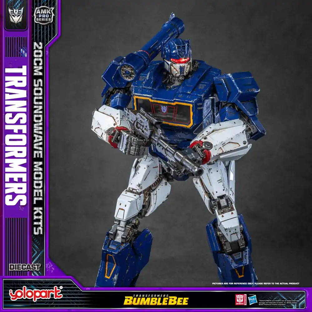 Transformers: Bumblebee AMK Pro Series Kunststoff-Modellbausatz Soundwave (Oversea Version) 20 cm Produktfoto