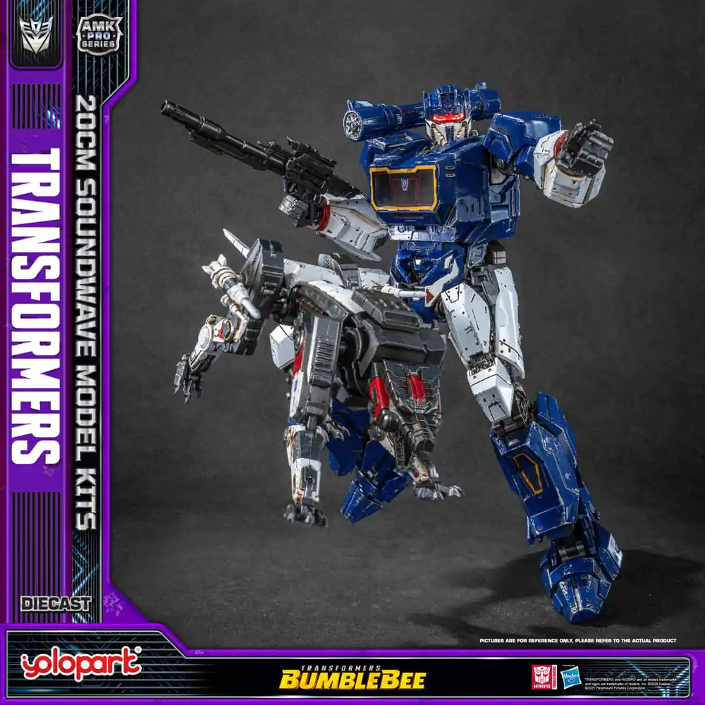 Transformers: Bumblebee AMK Pro Series Kunststoff-Modellbausatz Soundwave (Oversea Version) 20 cm Produktfoto