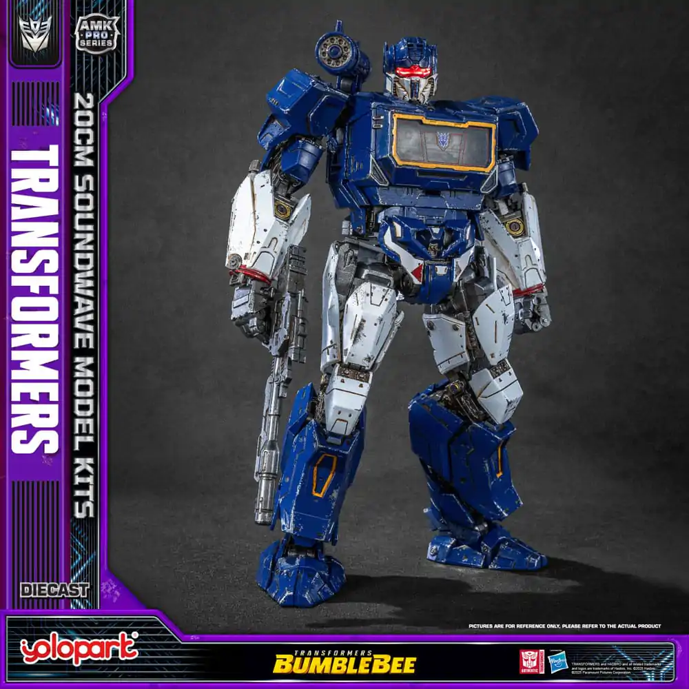 Transformers: Bumblebee AMK Pro Series Kunststoff-Modellbausatz Soundwave (Oversea Version) 20 cm Produktfoto