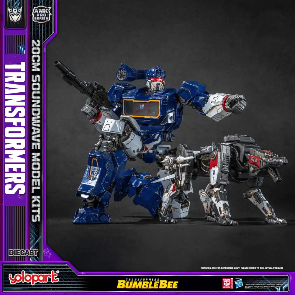 Transformers: Bumblebee AMK Pro Series Kunststoff-Modellbausatz Soundwave (Oversea Version) 20 cm Produktfoto