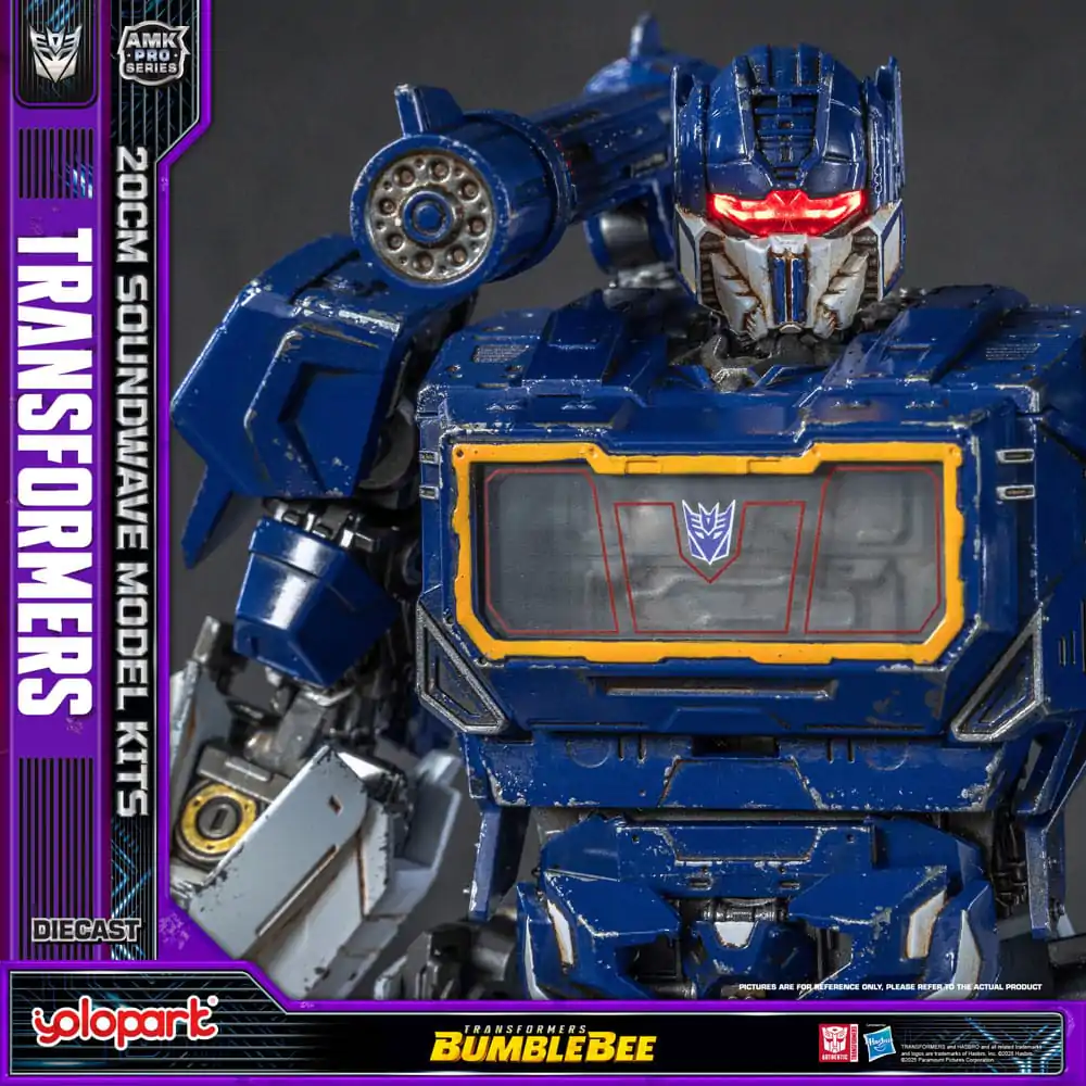 Transformers: Bumblebee AMK Pro Series Kunststoff-Modellbausatz Soundwave (Oversea Version) 20 cm Produktfoto