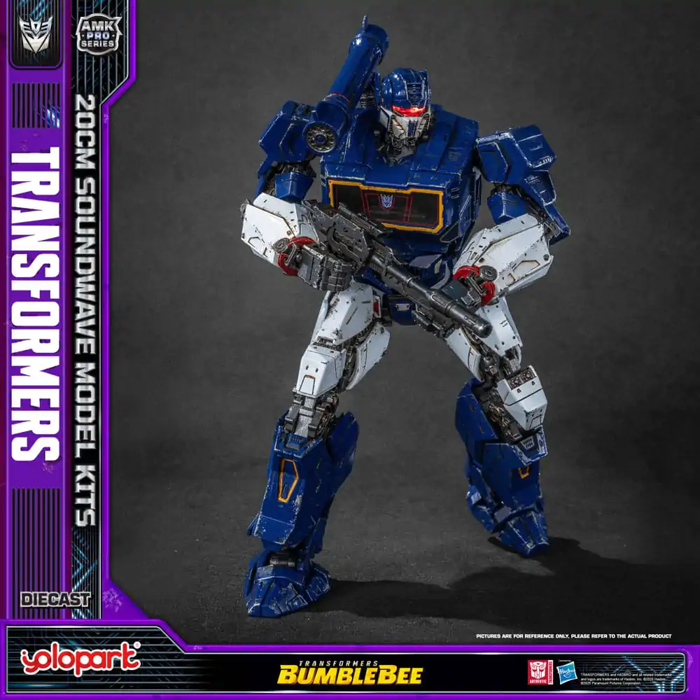 Transformers: Bumblebee AMK Pro Series Kunststoff-Modellbausatz Soundwave (Oversea Version) 20 cm Produktfoto
