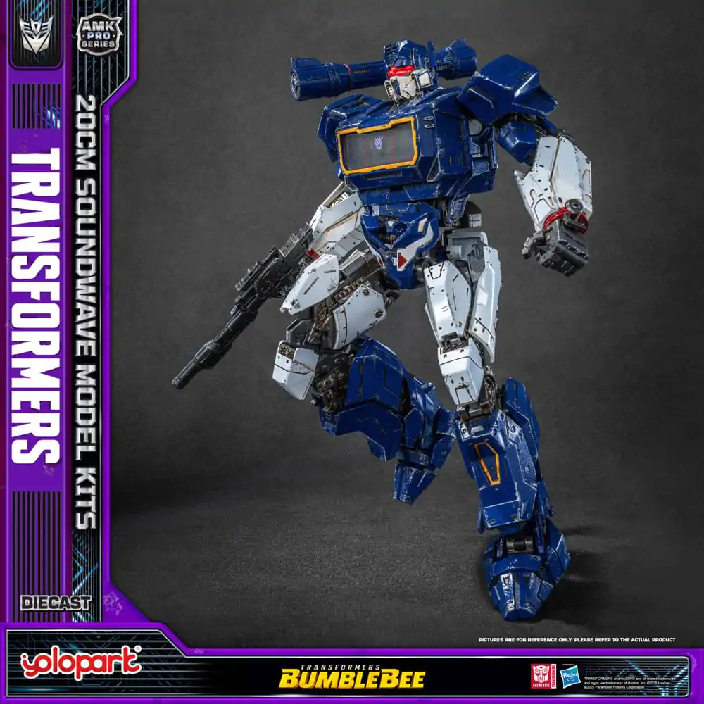 Transformers: Bumblebee AMK Pro Series Kunststoff-Modellbausatz Soundwave (Oversea Version) 20 cm Produktfoto