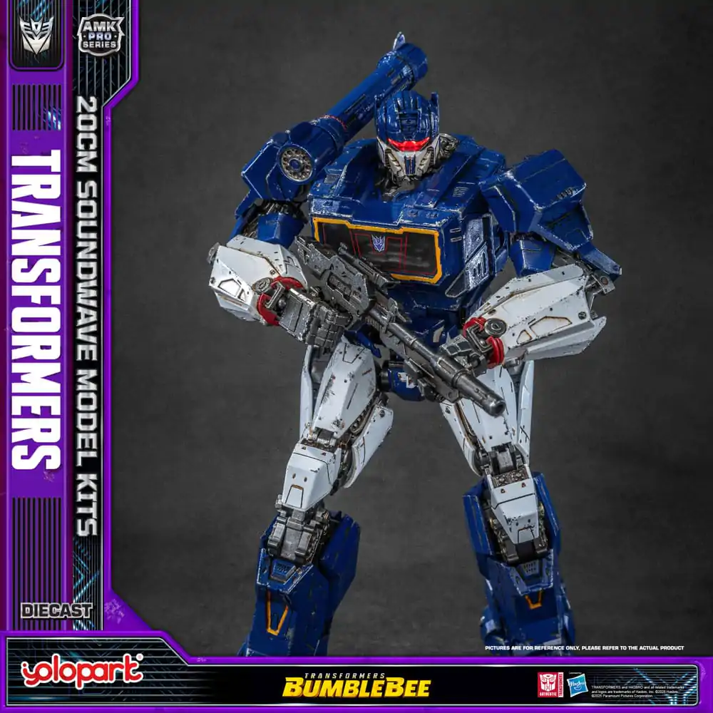 Transformers: Bumblebee AMK Pro Series Kunststoff-Modellbausatz Soundwave (Oversea Version) 20 cm Produktfoto