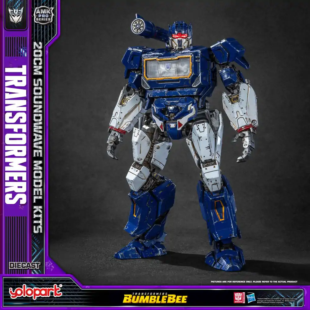 Transformers: Bumblebee AMK Pro Series Kunststoff-Modellbausatz Soundwave (Oversea Version) 20 cm Produktfoto