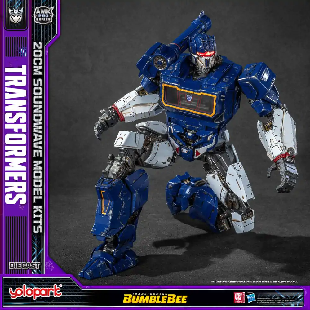 Transformers: Bumblebee AMK Pro Series Kunststoff-Modellbausatz Soundwave (Oversea Version) 20 cm Produktfoto