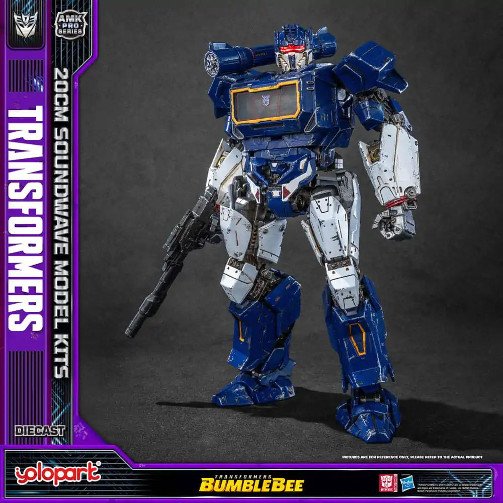 Transformers: Bumblebee AMK Pro Series Kunststoff-Modellbausatz Soundwave (Oversea Version) 20 cm Produktfoto
