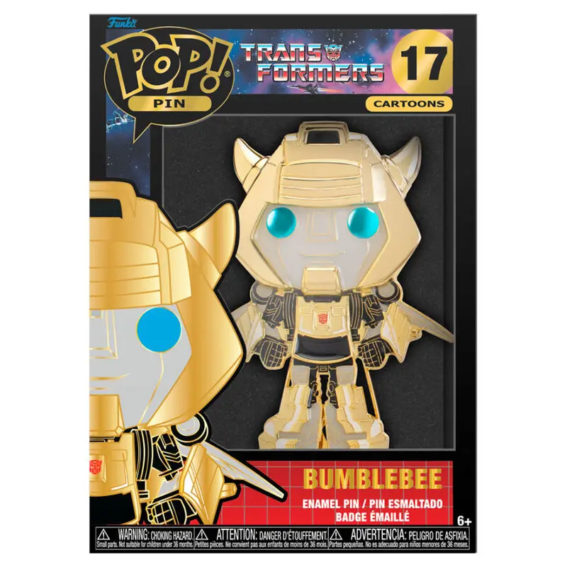 Transformers POP! Pin Ansteck-Pin Bumblebee 10 cm Produktfoto