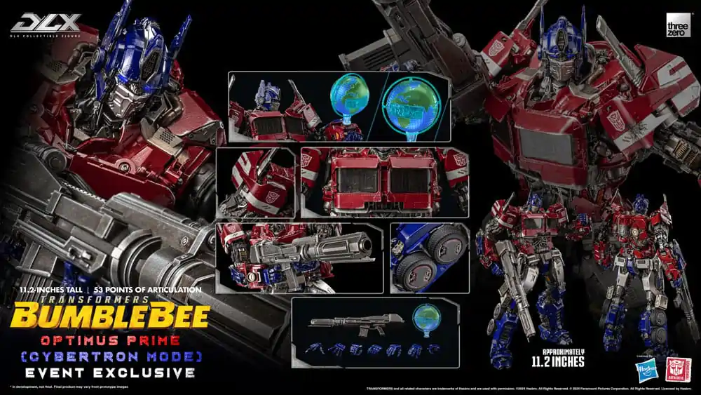 Transformers: Bumblebee DLX Action Figur 1/6 Optimus Prime Cybertron Modus 28 cm Produktfoto