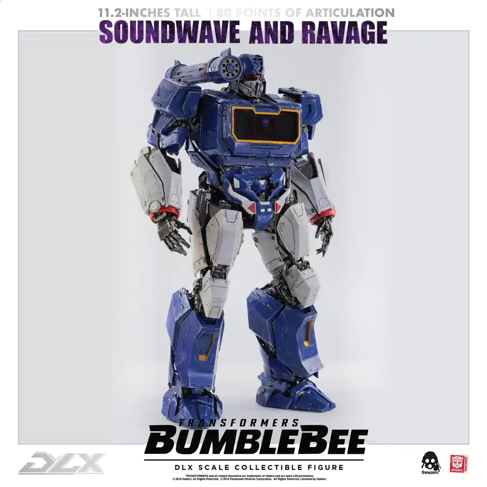 Transformers Bumblebee DLX Actionfiguren Doppelpack 1/6 Soundwave &amp; Ravage 28 cm Produktfoto