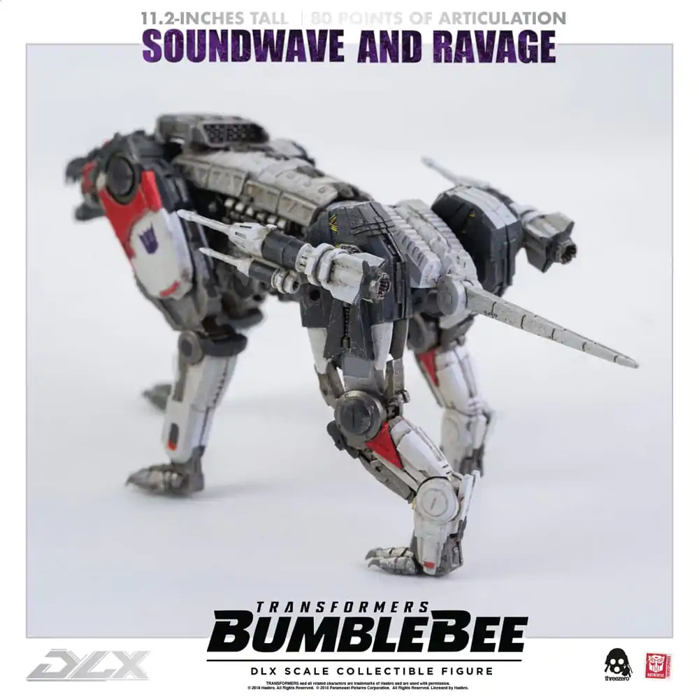 Transformers Bumblebee DLX Actionfiguren Doppelpack 1/6 Soundwave &amp; Ravage 28 cm Produktfoto