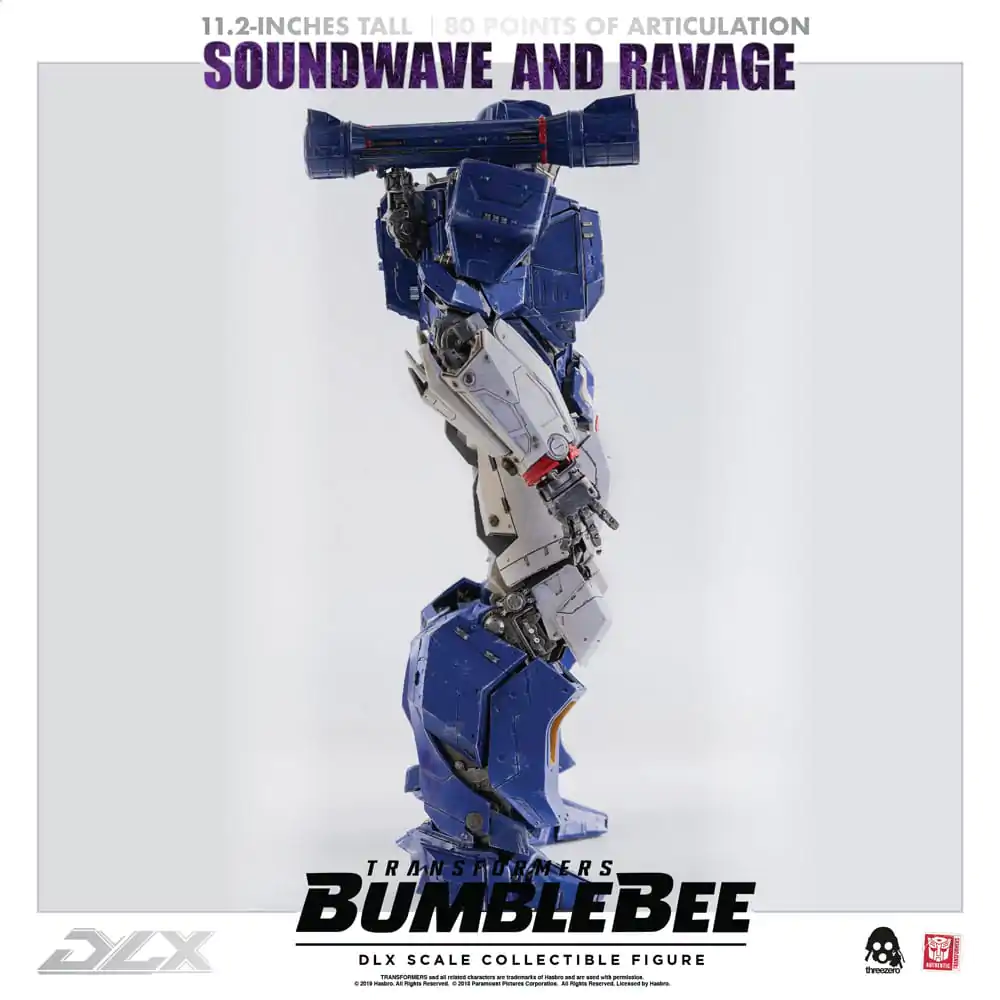 Transformers Bumblebee DLX Actionfiguren Doppelpack 1/6 Soundwave &amp; Ravage 28 cm Produktfoto