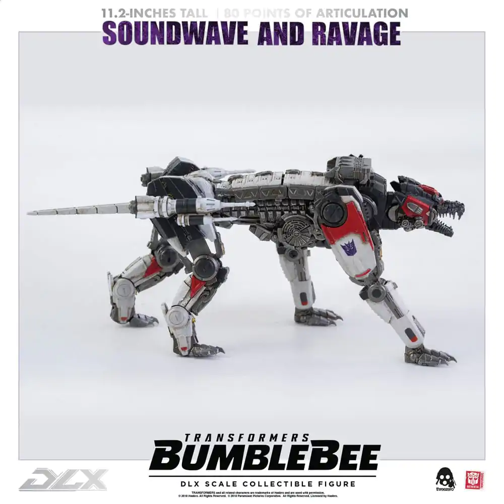 Transformers Bumblebee DLX Actionfiguren Doppelpack 1/6 Soundwave &amp; Ravage 28 cm Produktfoto