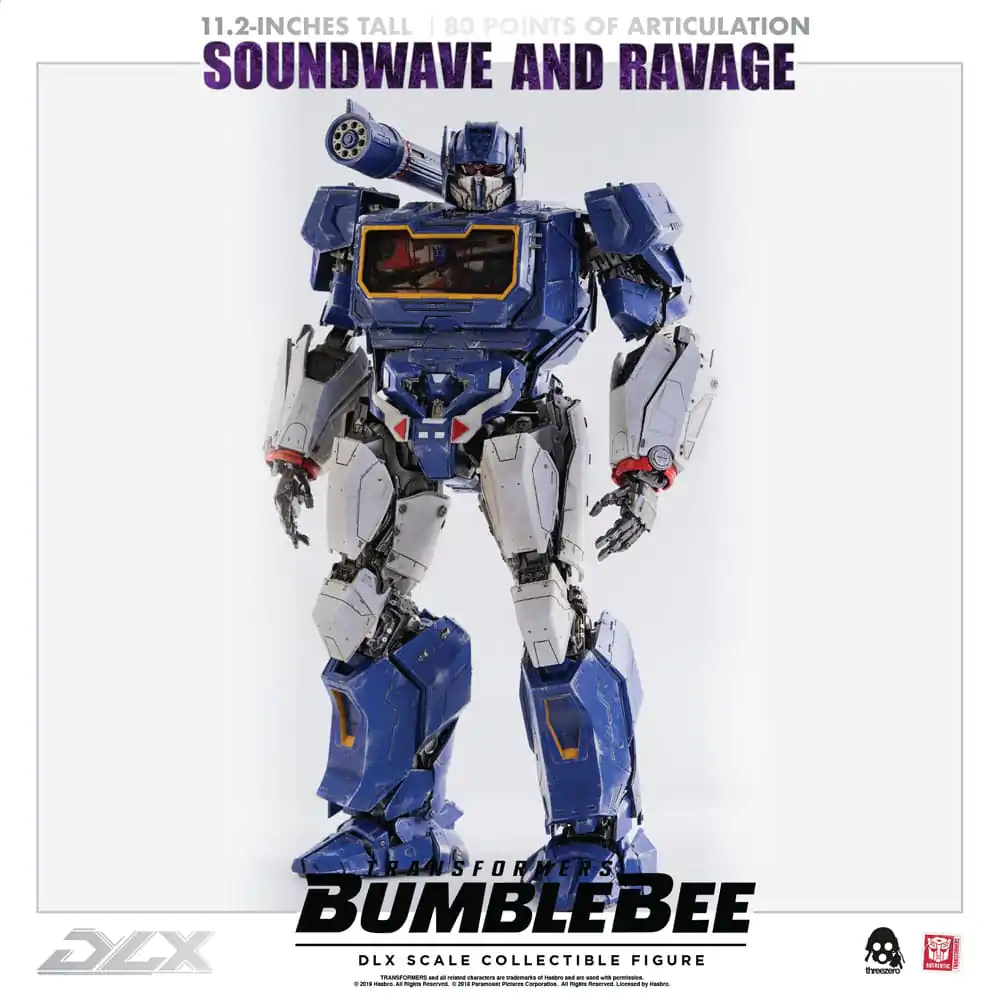 Transformers Bumblebee DLX Actionfiguren Doppelpack 1/6 Soundwave &amp; Ravage 28 cm Produktfoto